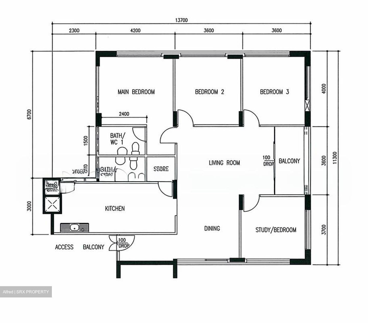 Blk 114 Lengkong Tiga (Bedok), HDB 5 Rooms #556623791